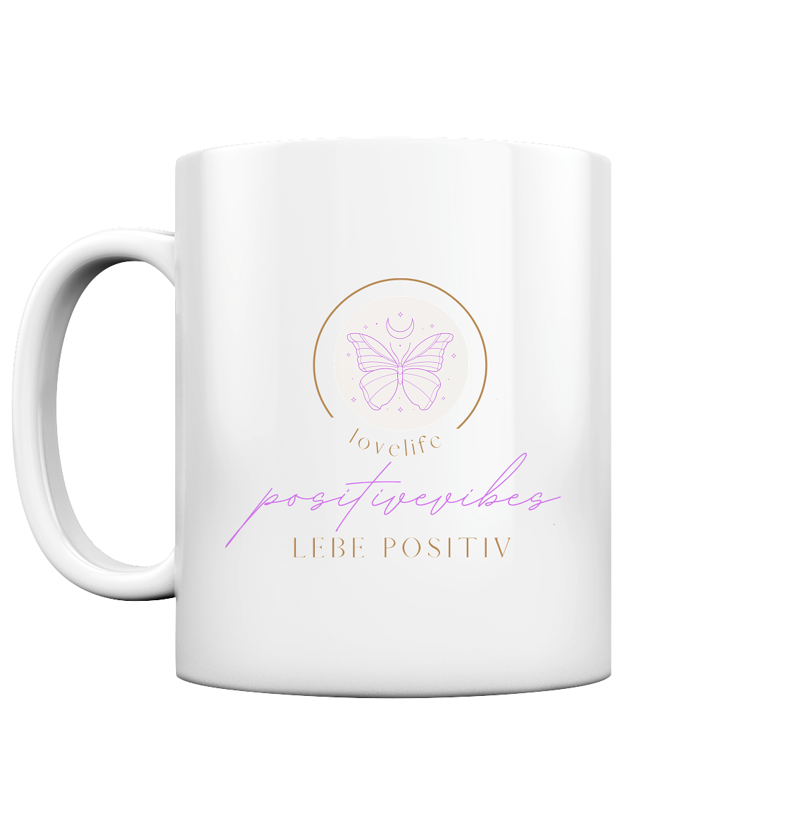 Tasse glossy "positivevibes"