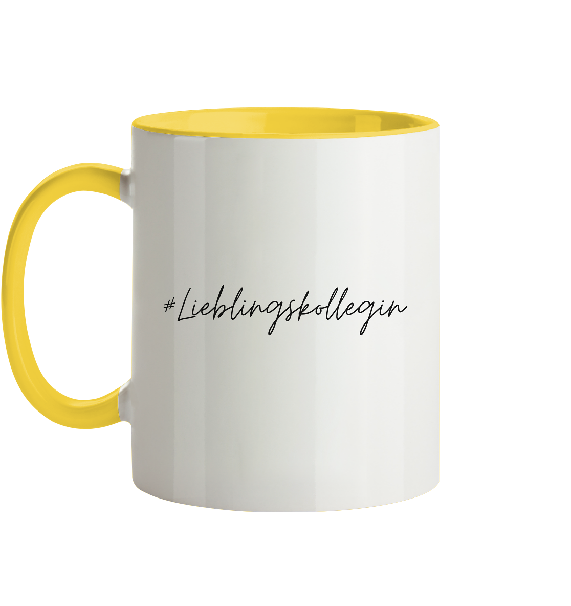 Tasse zweifarbig #Lieblingskollegin