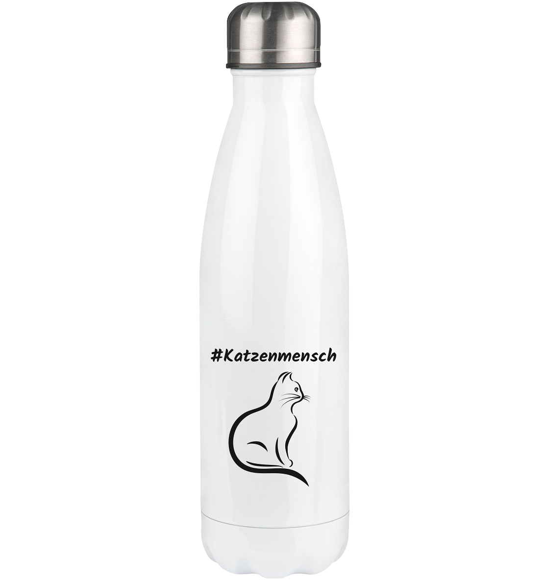 Thermoflasche 500ml #Katzenmensch