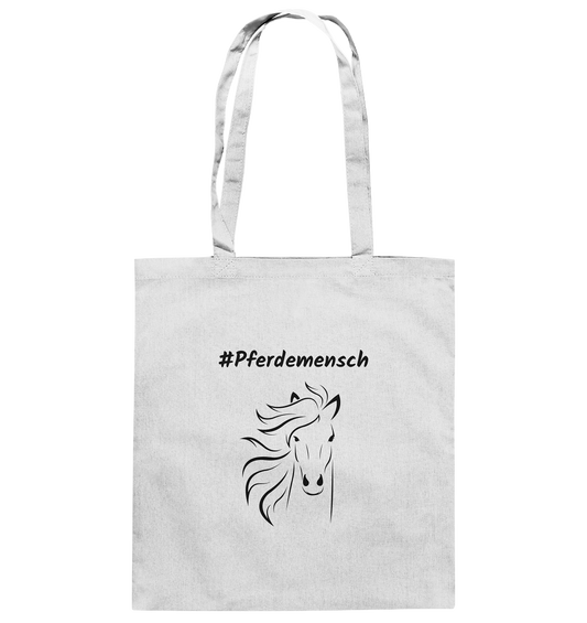 Baumwolltasche #Pferdemensch