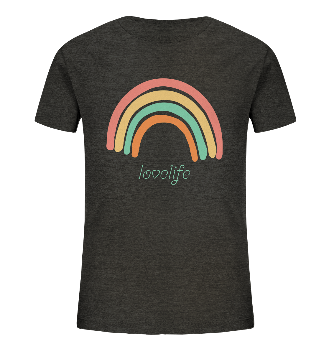 Kinder T-Shirt "lovelife" - aus 85% Bio-Baumwolle