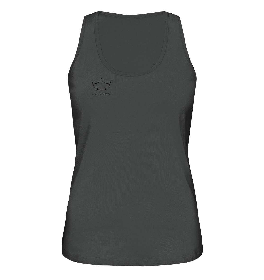 Damen Tank-Top "I am enough" aus 100% Bio- Baumwolle