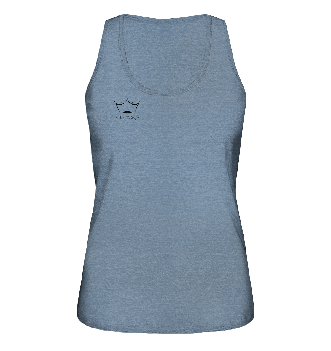 Damen Tank-Top "I am enough" aus 100% Bio- Baumwolle