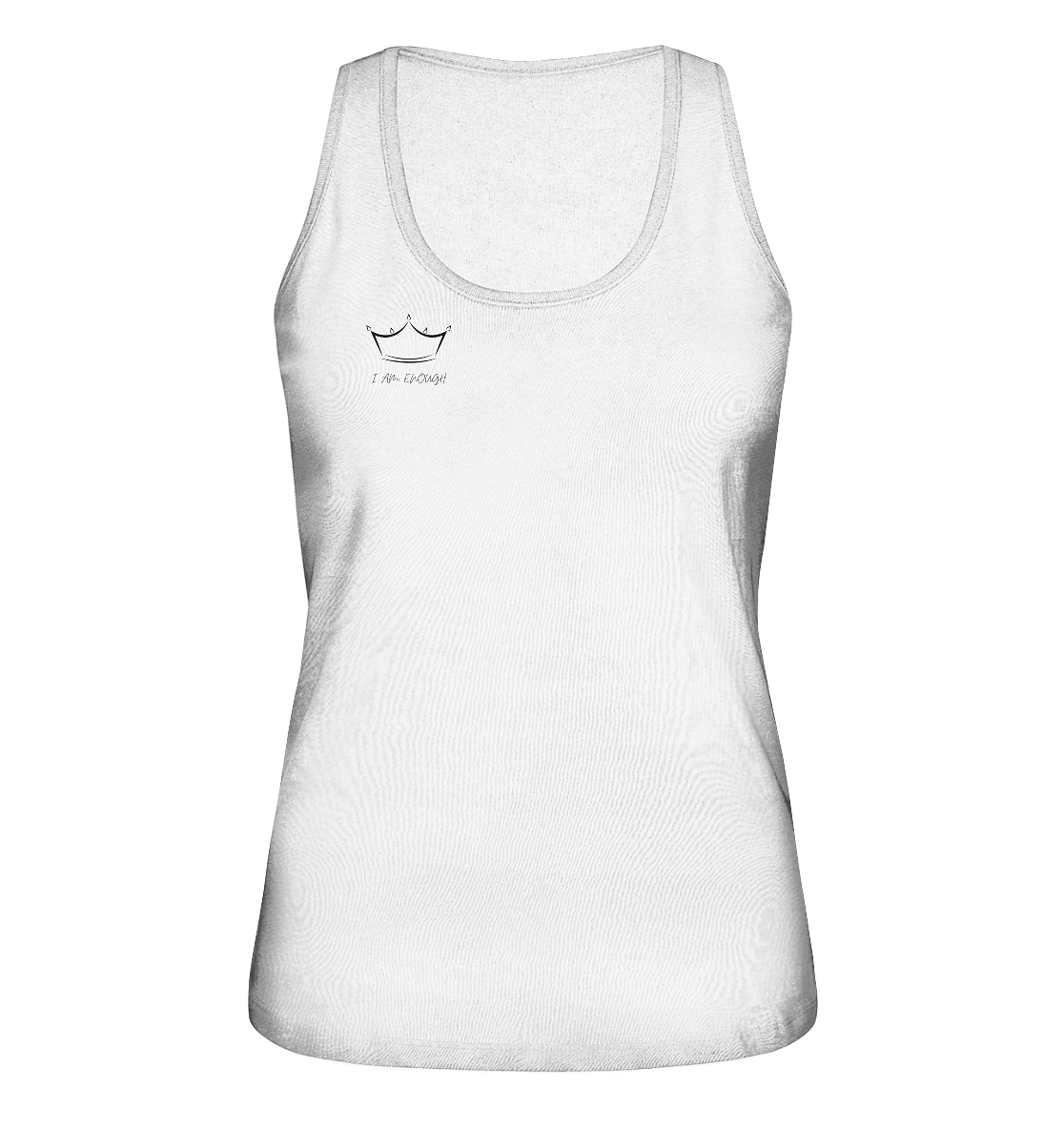 Damen Tank-Top "I am enough" aus 100% Bio- Baumwolle