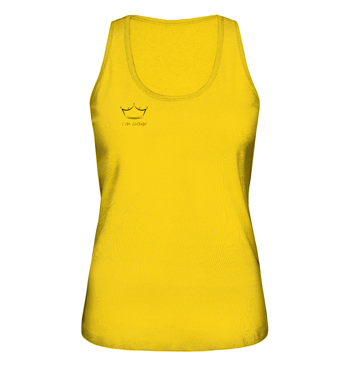 Damen Tank-Top "I am enough" aus 100% Bio- Baumwolle