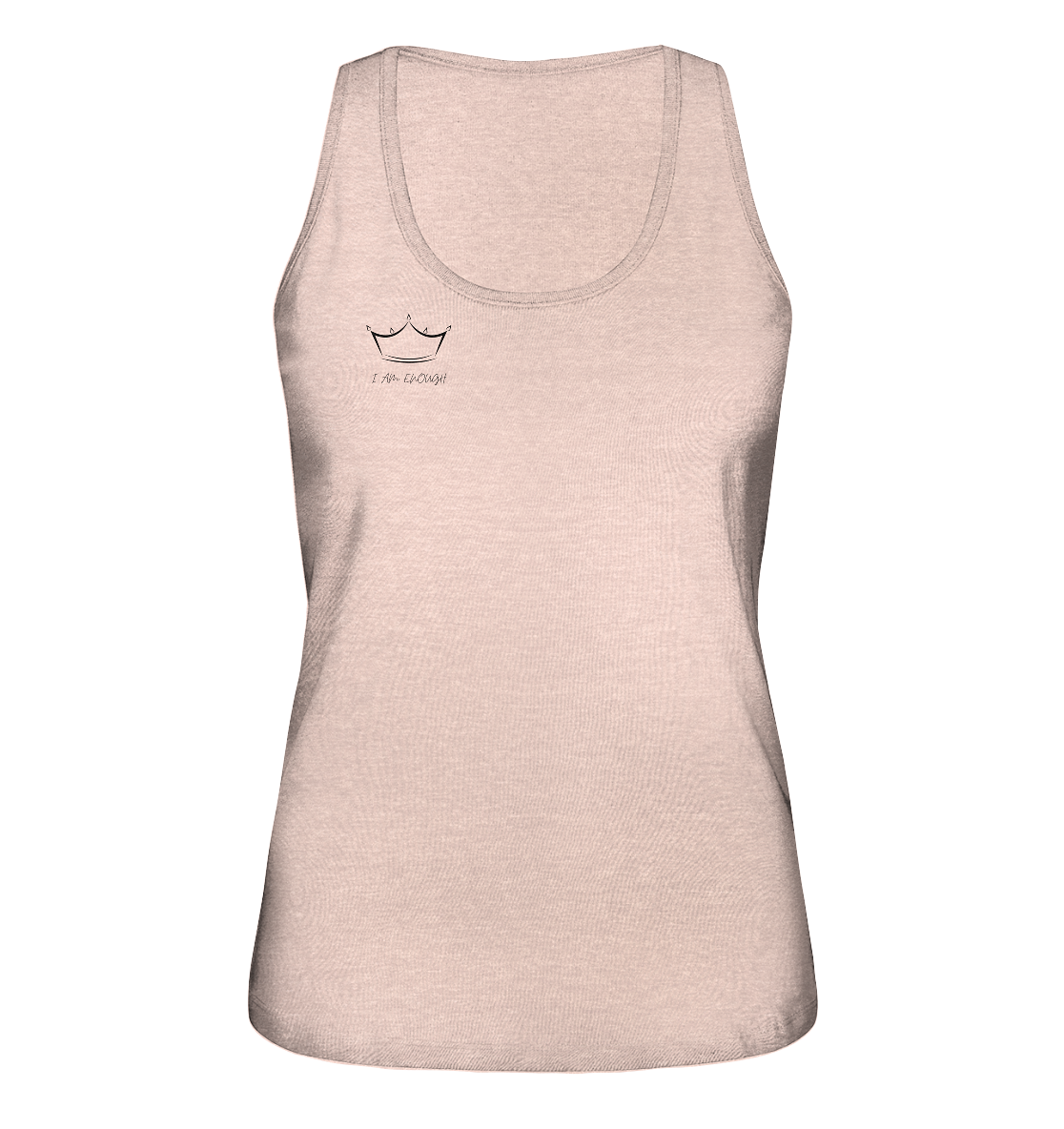 Damen Tank-Top "I am enough" aus 100% Bio- Baumwolle