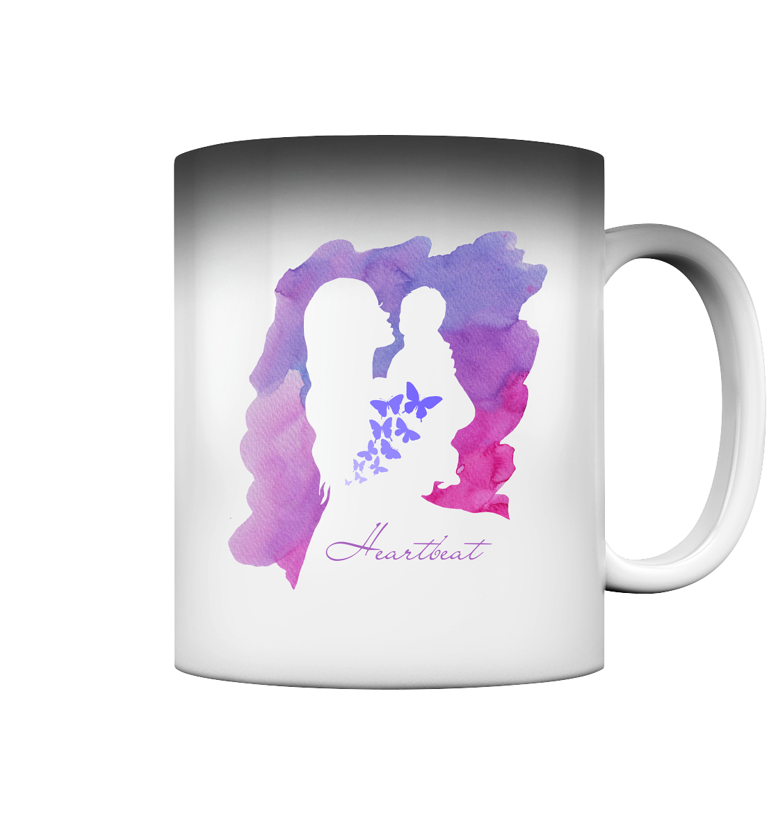 Magic Mug "Heartbeat" - Zaubertasse