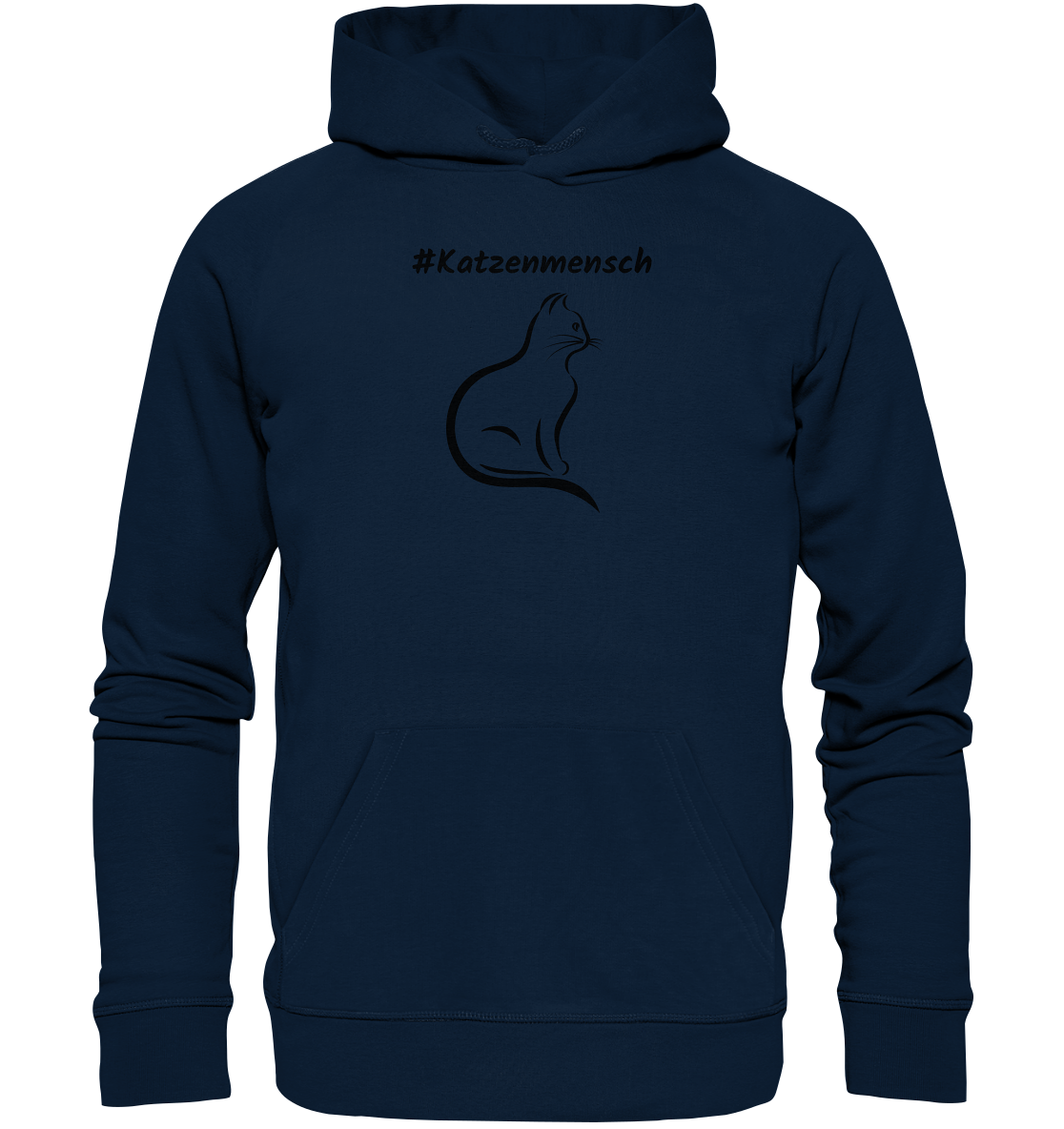 #Katzenmensch - Organic Basic Hoodie