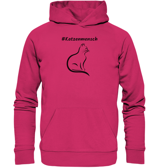 #Katzenmensch - Organic Basic Hoodie