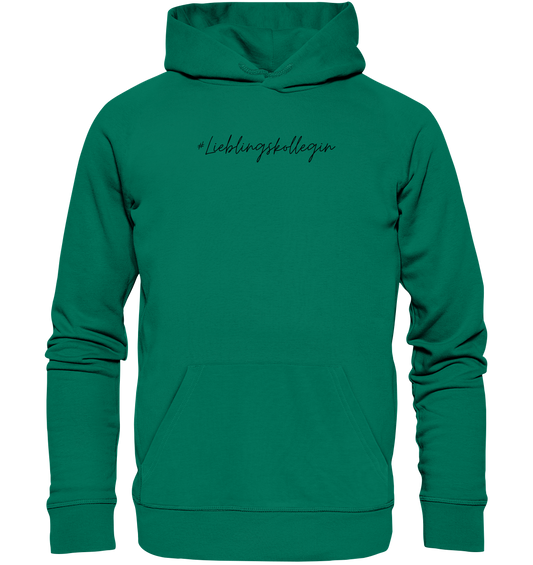 Hoodie #Lieblingskollegin - aus 85% Bio-Baumwolle