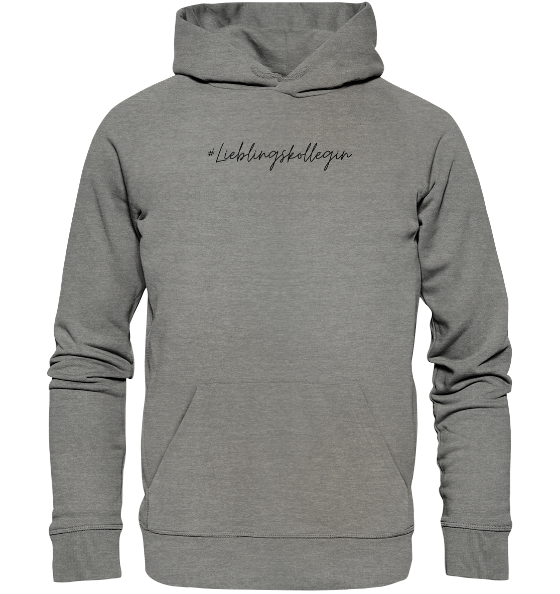 Hoodie #Lieblingskollegin - aus 85% Bio-Baumwolle