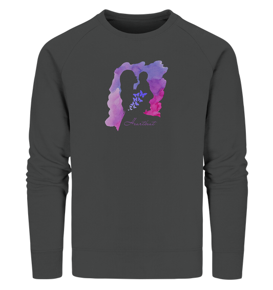 Sweatshirt "Heartbeat" - aus 85% Bio-Baumwolle