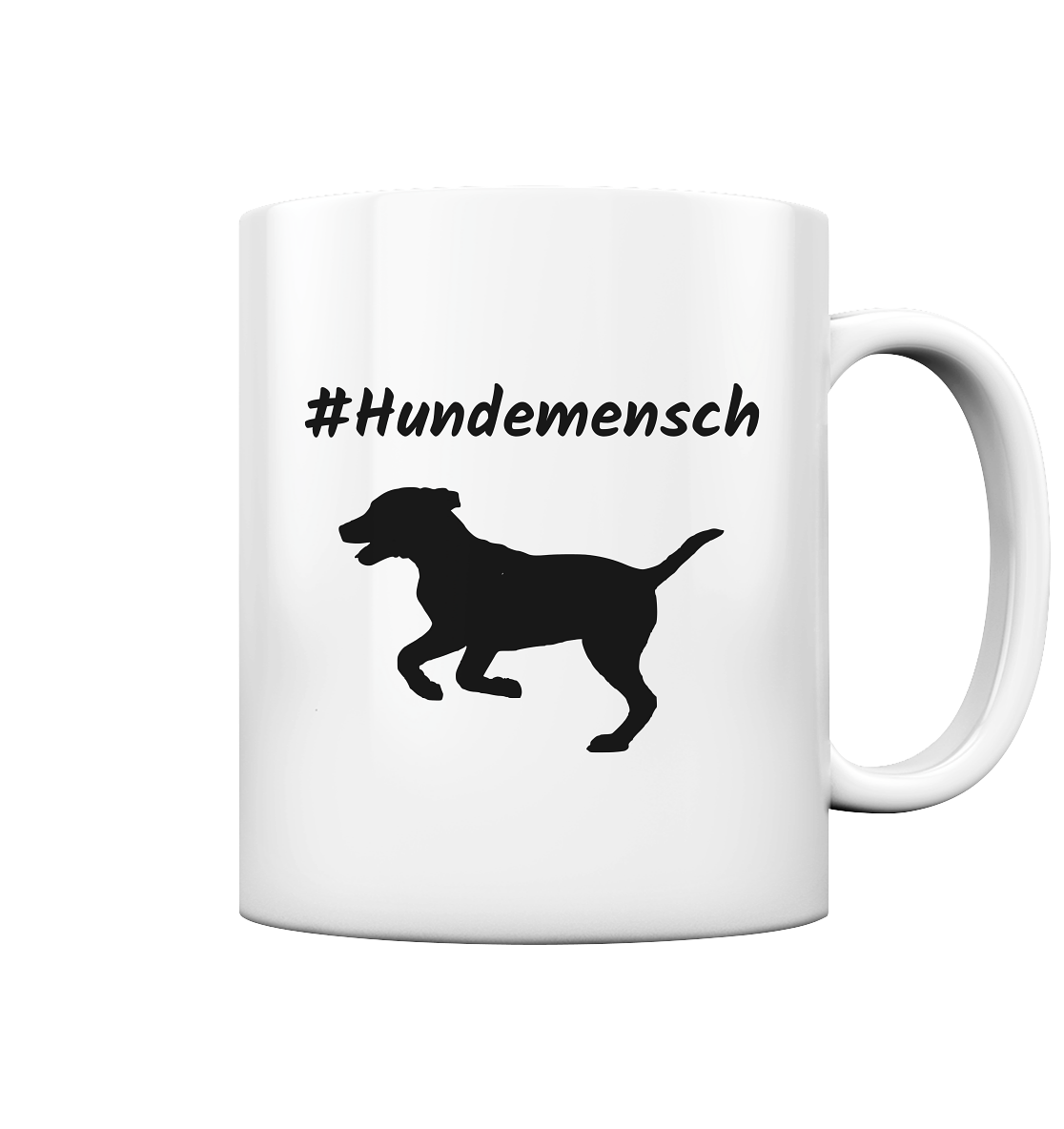 Tasse glossy #Hundemensch