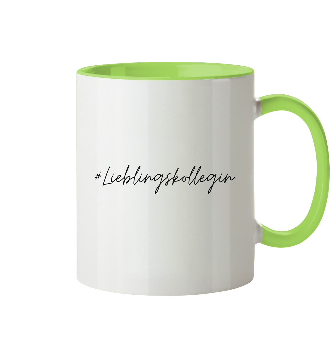 Tasse zweifarbig #Lieblingskollegin