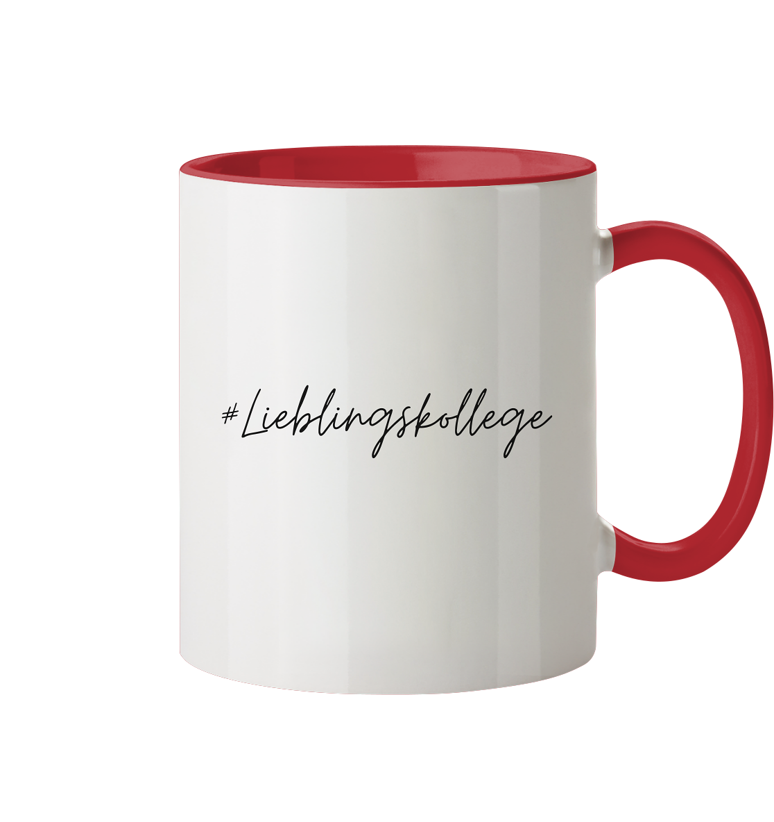 #Lieblingskollege - Tasse zweifarbig