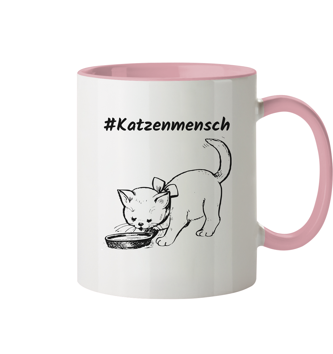 #Katzenmensch 2 - Tasse zweifarbig