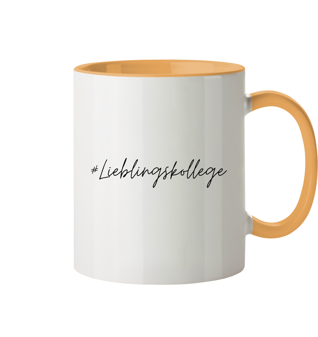 #Lieblingskollege - Tasse zweifarbig