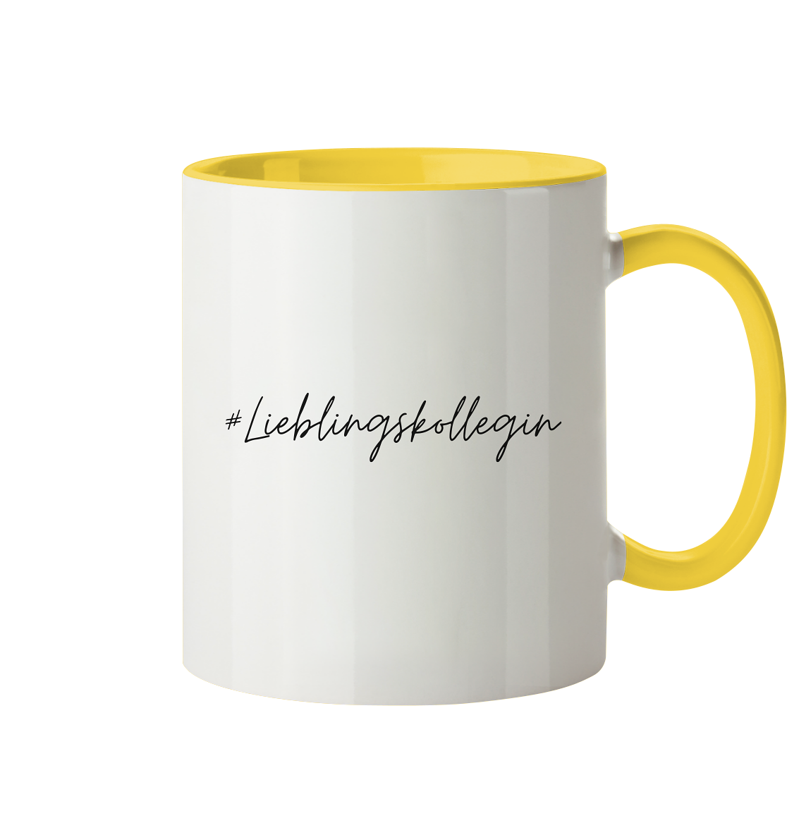 Tasse zweifarbig #Lieblingskollegin